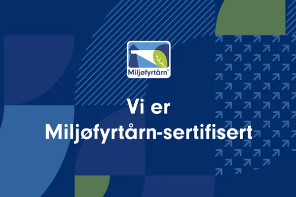 Miljøfyrtårnsertifisert